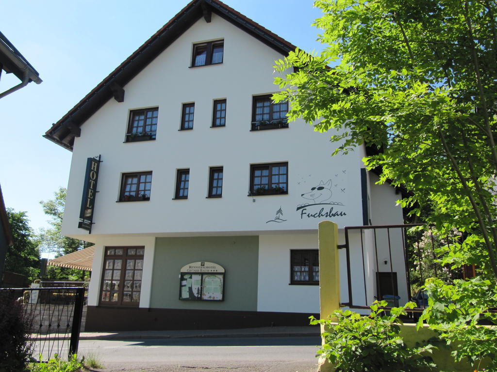 Rennsteighotel Gruener Baum 슈미데펠드암렌스타이그 외부 사진