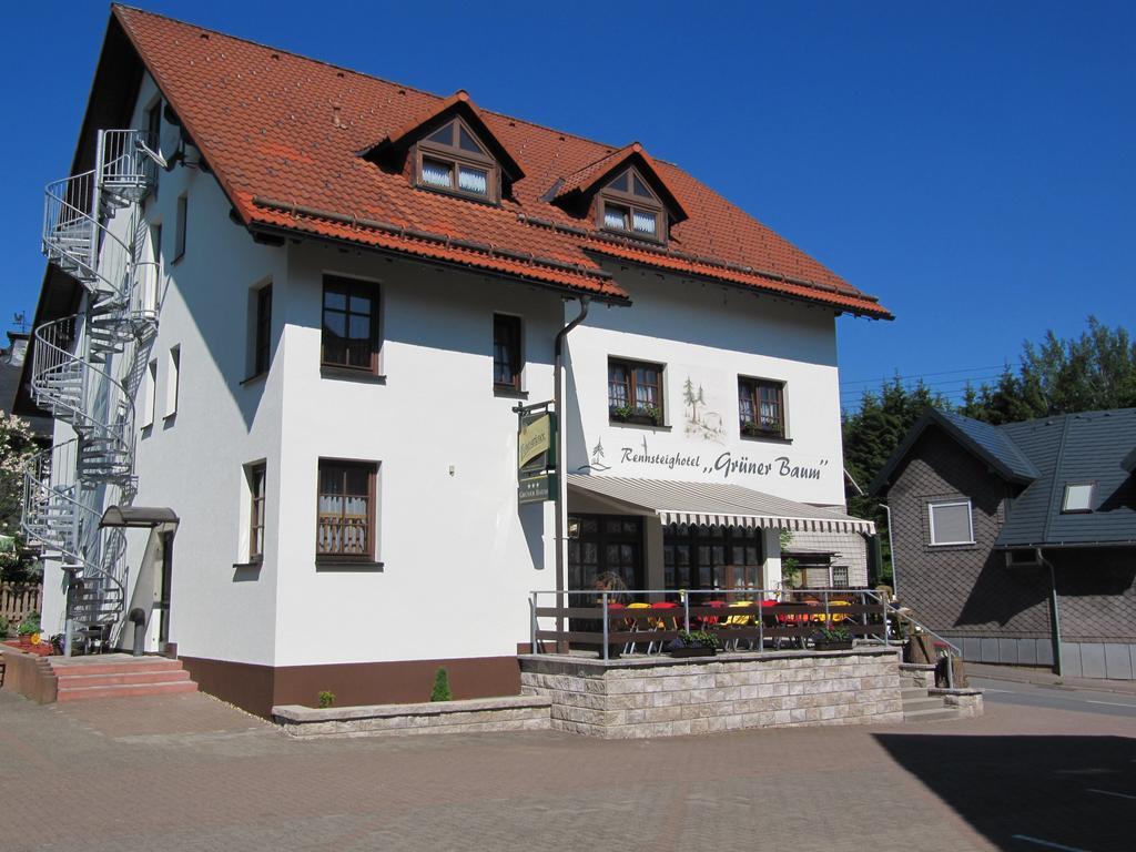 Rennsteighotel Gruener Baum 슈미데펠드암렌스타이그 외부 사진